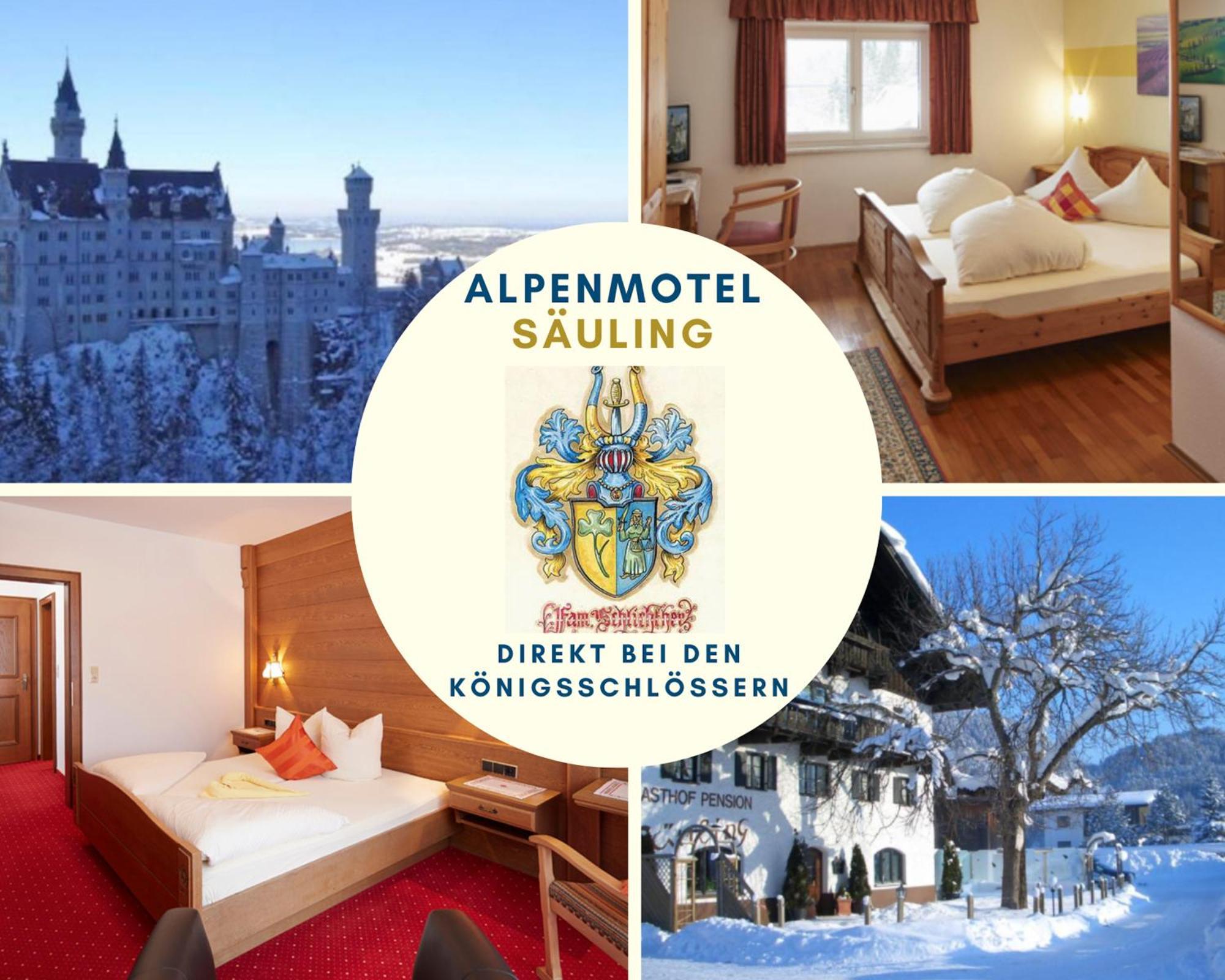 Alpenmotel Saeuling Пинсванг Экстерьер фото